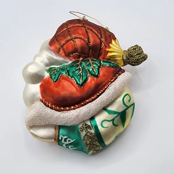 Festive Large Santa Claus Christmas Ornament - Picture 7 of 11